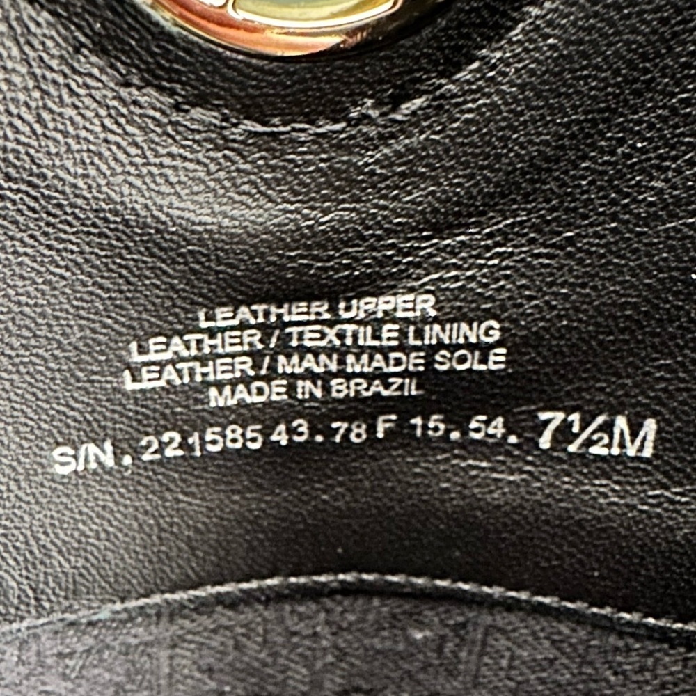 Tory Burch | Black Junction Riding Boots Size 7.5 - Picture 10 of 11